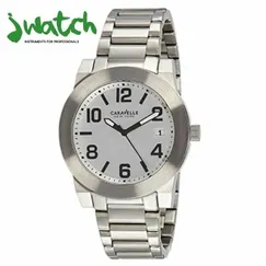 ĐỒNG HỒ NAM CARAVELLE QUARTZ  43B142 DÂY KIM LOẠI