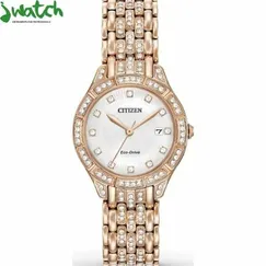 ĐỒNG HỒ NỮ CITIZEN ECO-DRIVE EW2323-57A DÂY KIM LOẠI