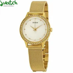 ĐỒNG HỒ NỮ GUESS QUARTZ W0647L7 DÂY KIM LOẠI
