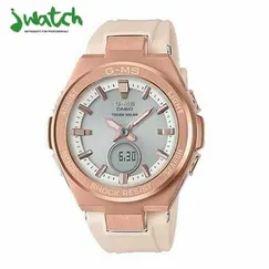 ĐỒNG HỒ NỮ CASIO SOLAR CHRONOGRAPH MSG-S200G-4ADR DÂY CAO SU