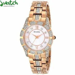 ĐỒNG HỒ NỮ BULOVA QUARTZ 98L197 DÂY KIM LOẠI