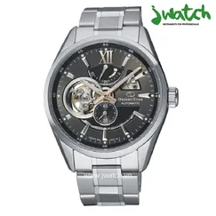 ĐỒNG HỒ ORIENT STAR SEMI SKELETON RE-AV0004N00B DÂY KIM LOẠI