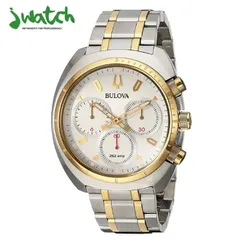 ĐỒNG HỒ NAM BULOVA QUARTZ CHRONOGRAPH 98A157 DÂY KIM LOẠI