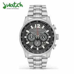 ĐỒNG HỒ NAM CITIZEN ECO-DRIVE CHRONOGRAPH CA4370-52E DÂY KIM LOẠI