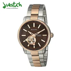 ĐỒNG HỒ NAM BULOVA AUTOMATIC HỞ TIM 98A140 DÂY KIM LOẠI