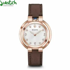 ĐỒNG HỒ NỮ BULOVA QUARTZ 97P131 DÂY DA