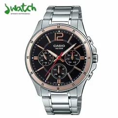 ĐỒNG HỒ NAM CASIO QUARTZ  MTP-1374D-1A2 DÂY KIM LOẠI