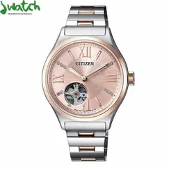 ĐỒNG HỒ NỮ CITIZEN AUTOMATIC HỞ TIM PC1009-51W DÂY KIM LOẠI