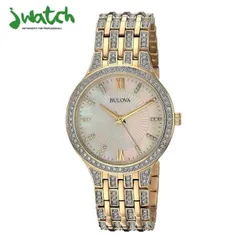 ĐỒNG HỒ NỮ BULOVA QUARTZ  98L234 DÂY KIM LOẠI