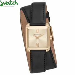 ĐỒNG HỒ NỮ MICHAEL KORS QUARTZ MẶT VUÔNG MK2792 DÂY DA