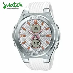 ĐỒNG HỒ NỮ CASIO QUARTZ CHRONOGRAPH MSG-C100-7ADR DÂY CAO SU