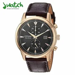 ĐỒNG HỒ NAM CITIZEN ECO-DRIVE CHRONOGRAPH CA7003-06E DÂY DA