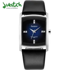 ĐỒNG HỒ NAM ARMITRON QUARTZ  20/4604DBSVBK DÂY DA