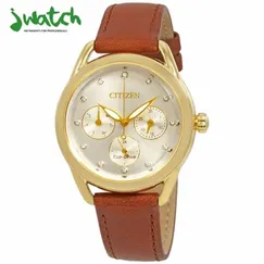 ĐỒNG HỒ NỮ CITIZEN ECO-DRIVE  FD2052-07A DÂY DA