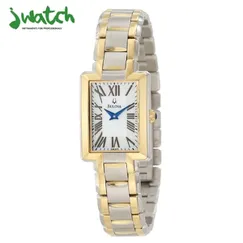 ĐỒNG HỒ NỮ BULOVA QUARTZ MẶT VUÔNG 98L157 DÂY KIM LOẠI