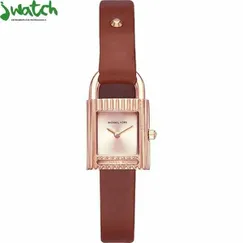 ĐỒNG HỒ NỮ MICHAEL KORS QUARTZ MẶT VUÔNG MK2694 DÂY CAO SU