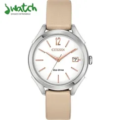 ĐỒNG HỒ NỮ CITIZEN ECO-DRIVE  FE6140-03A DÂY DA
