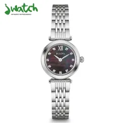 ĐỒNG HỒ NỮ BULOVA QUARTZ  96P169 DÂY KIM LOẠI