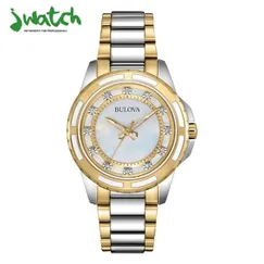 ĐỒNG HỒ NỮ BULOVA QUARTZ  98P140 DÂY KIM LOẠI