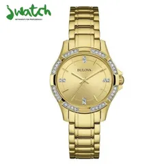 ĐỒNG HỒ NỮ BULOVA QUARTZ  98L220 DÂY KIM LOẠI