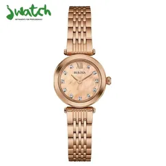 ĐỒNG HỒ NỮ BULOVA QUARTZ  97P116 DÂY KIM LOẠI