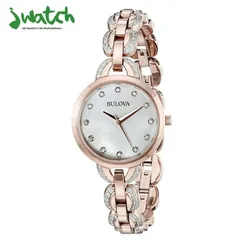 ĐỒNG HỒ NỮ BULOVA QUARTZ  98L207 DÂY KIM LOẠI