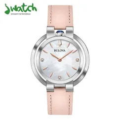 ĐỒNG HỒ NỮ BULOVA QUARTZ  96P197 DÂY DA