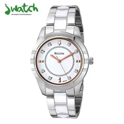 ĐỒNG HỒ NỮ BULOVA QUARTZ  98P135 DÂY KIM LOẠI