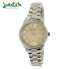 ĐỒNG HỒ NỮ BULOVA QUARTZ  96L220 DÂY KIM LOẠI