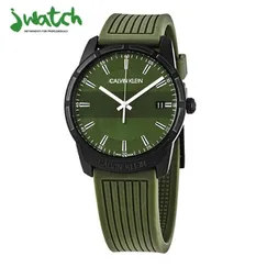 ĐỒNG HỒ NAM CALVIN KLEIN QUARTZ  K8R114WL DÂY CAO SU