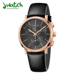 ĐỒNG HỒ NAM CALVIN KLEIN QUARTZ CHRONOGRAPH K8Q376C3 DÂY DA