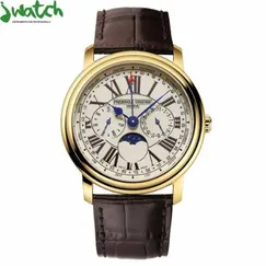 ĐỒNG HỒ NAM FREDERIQUE CONSTANT QUARTZ MOONPHASE 270EM4P5 DÂY DA