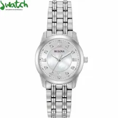 ĐỒNG HỒ NỮ BULOVA QUARTZ 96P179 DÂY KIM LOẠI