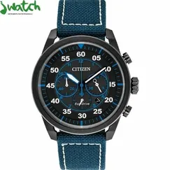 ĐỒNG HỒ NAM CITIZEN ECO-DRIVE CHRONOGRAPH CA4215-39E DÂY VẢI