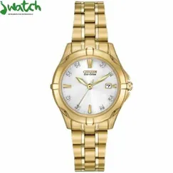 ĐỒNG HỒ NỮ CITIZEN ECO-DRIVE EW1932-54A DÂY KIM LOẠI