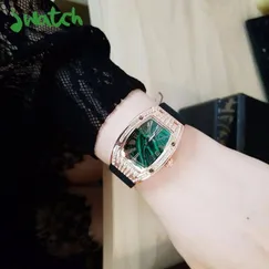 ĐỒNG HỒ NỮ DAVENA QUARTZ MẶT VUÔNG DA0003GL DÂY DA