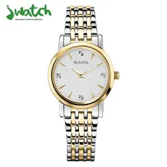 ĐỒNG HỒ NỮ BULOVA QUARTZ  98P115 DÂY KIM LOẠI