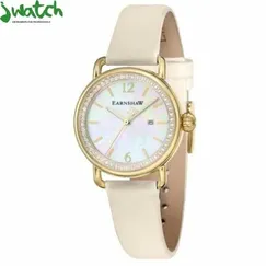 ĐỒNG HỒ NỮ THOMAS EARNSHAW QUARTZ MẶT KHẢM XÀ CỪ ES-8092-03 DÂY DA