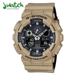 ĐỒNG HỒ NAM CASIO QUARTZ CHRONOGRAPH GA100L-8A DÂY CAO SU
