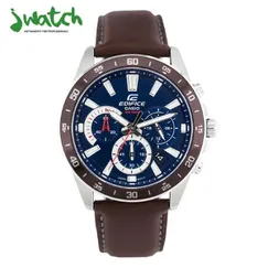 ĐỒNG HỒ NAM CASIO QUARTZ CHRONOGRAPH EFV-570L-2A DÂY DA