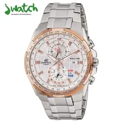 ĐỒNG HỒ NAM CASIO QUARTZ CHRONOGRAPH EFR-550D-7A DÂY KIM LOẠI
