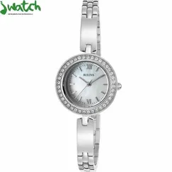 ĐỒNG HỒ NỮ BULOVA QUARTZ MẶT KHẢM XÀ CỪ 98X107 DÂY KIM LOẠI