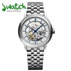ĐỒNG HỒ NAM RAYMOND WEIL AUTOMATIC SKELETON 2215-ST-65001 DÂY KIM LOẠI