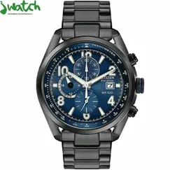 ĐỒNG HỒ NAM CITIZEN ECO-DRIVE CHRONOGRAPH CA0365-54L DÂY KIM LOẠI