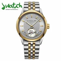 ĐỒNG HỒ NAM RAYMOND WEIL AUTOMATIC HỞ TIM 2780-STP-65001 DÂY KIM LOẠI