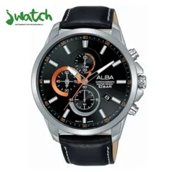 ĐỒNG HỒ NAM ALBA QUARTZ  AM3657X1 DÂY DA