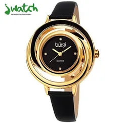 ĐỒNG HỒ NỮ BURGI QUARTZ  BUR210 DÂY DA