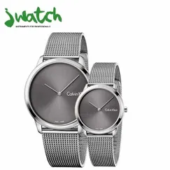 ĐỒNG HỒ CALVIN KLEIN ĐÔI DÂY KIM LOẠI (K3M211Y3 & K3M221Y3)