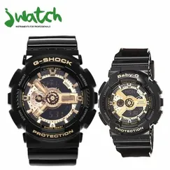 ĐỒNG HỒ CASIO ĐÔI DÂY CAO SU (GA-110GB-1ADR & BA-110-1ADR)