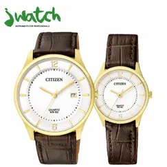 ĐỒNG HỒ CITIZEN ĐÔI DÂY DA (BD0043-08B & ER0203-00B)